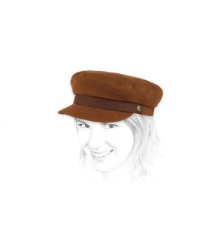 casquette marin femme marron Fiddler brown dark brown wmn